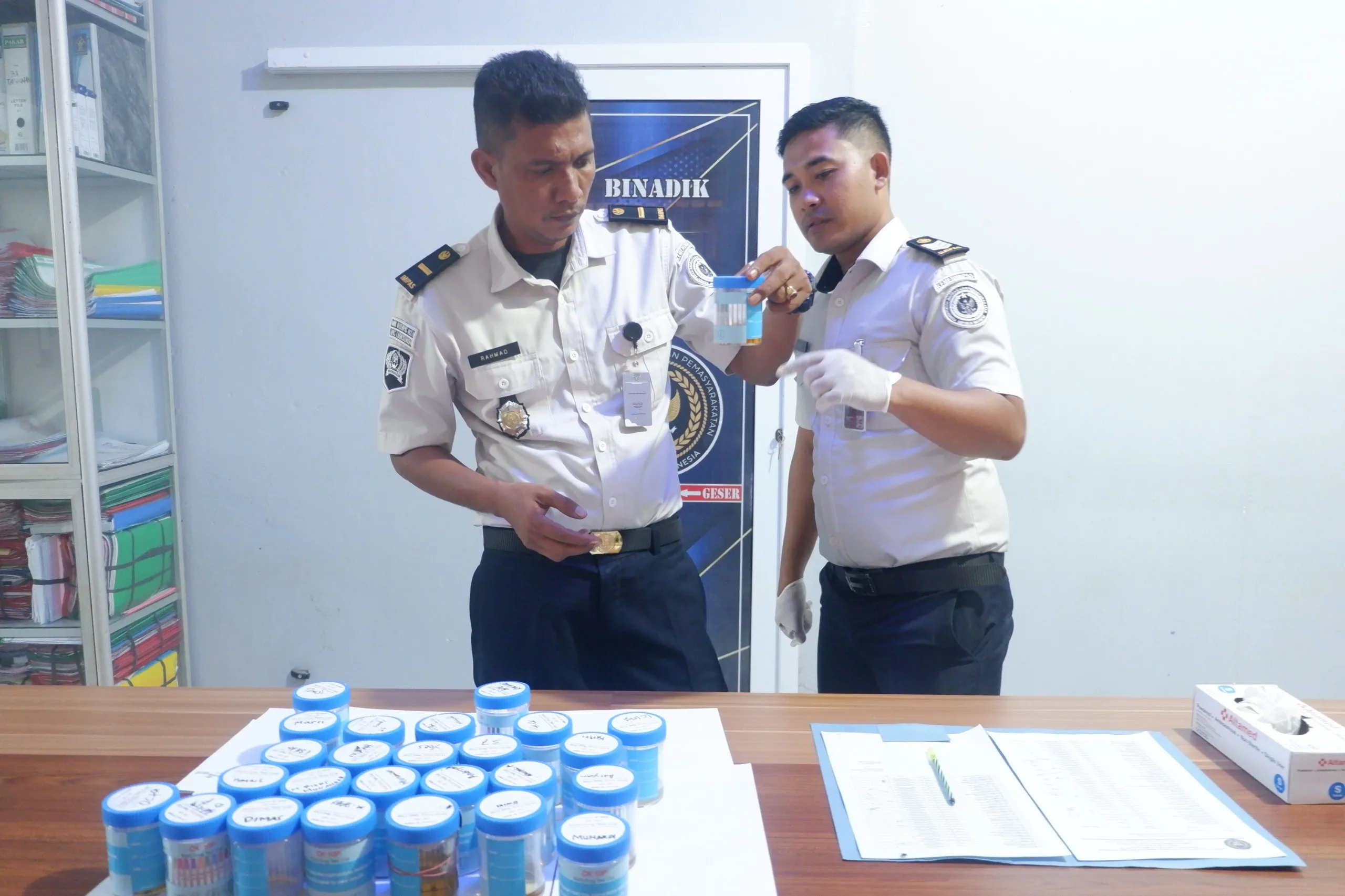 Antisipasi Peredaran Narkoba, 60 Pegawai Lapas Lhoksukon Jalani Tes Urine