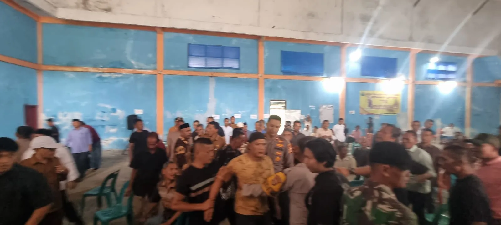 Nyaris Adu Jotos, Sosialisasi Tambang PT MMS di Kantor Camat Samadua Dihentikan