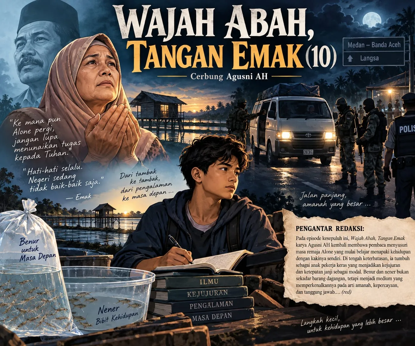 WAJAH ABAH, TANGAN EMAK (10)