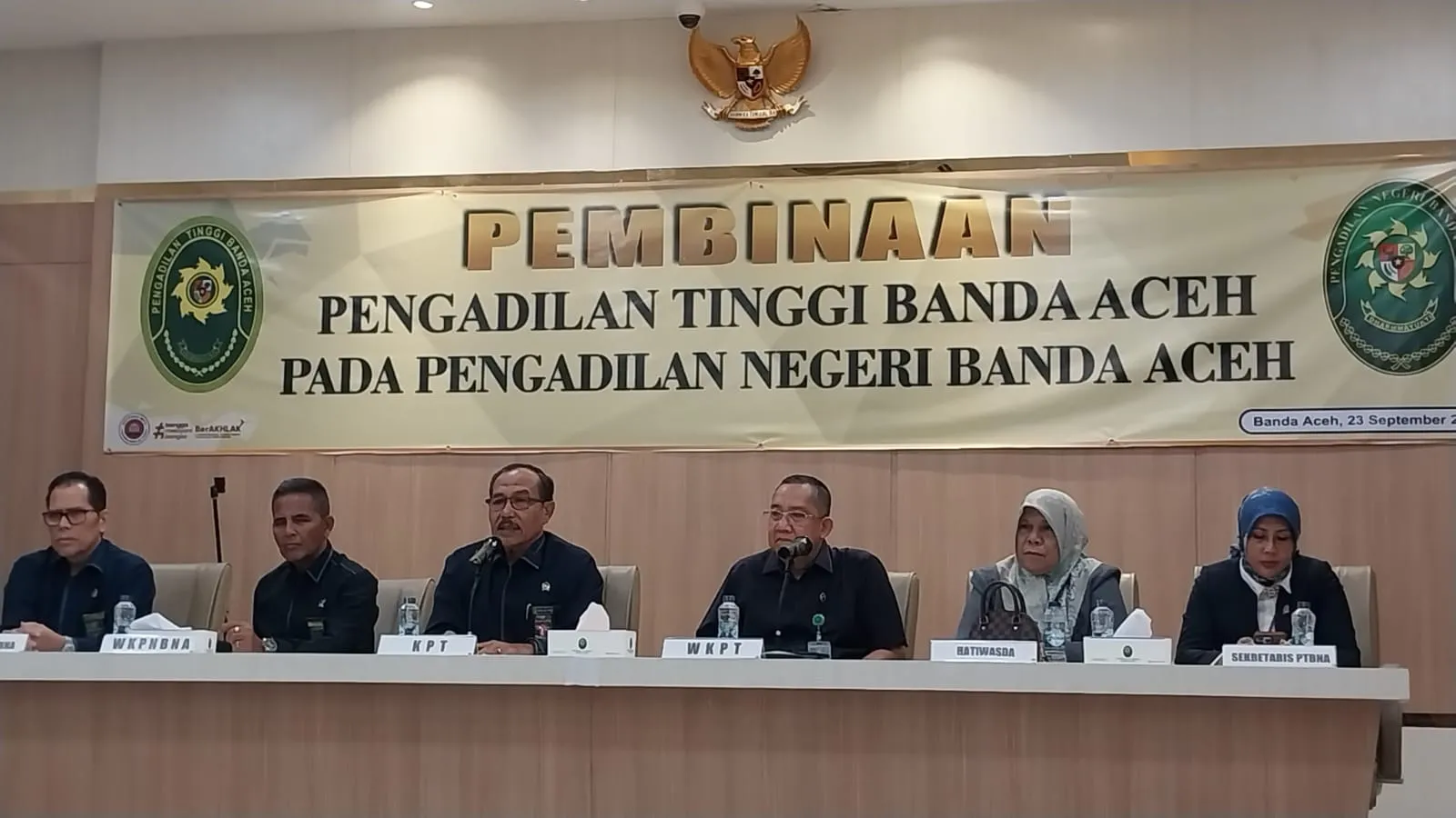 KPT Bina PN Banda Aceh, Jangan Obral Putusan Bebas