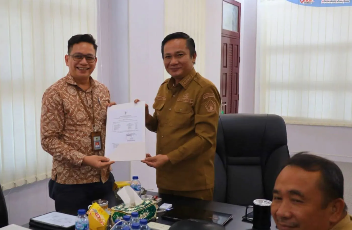 Pemkab Nisbar Dukung PDTT BPK RI Perwakilan Sumut
