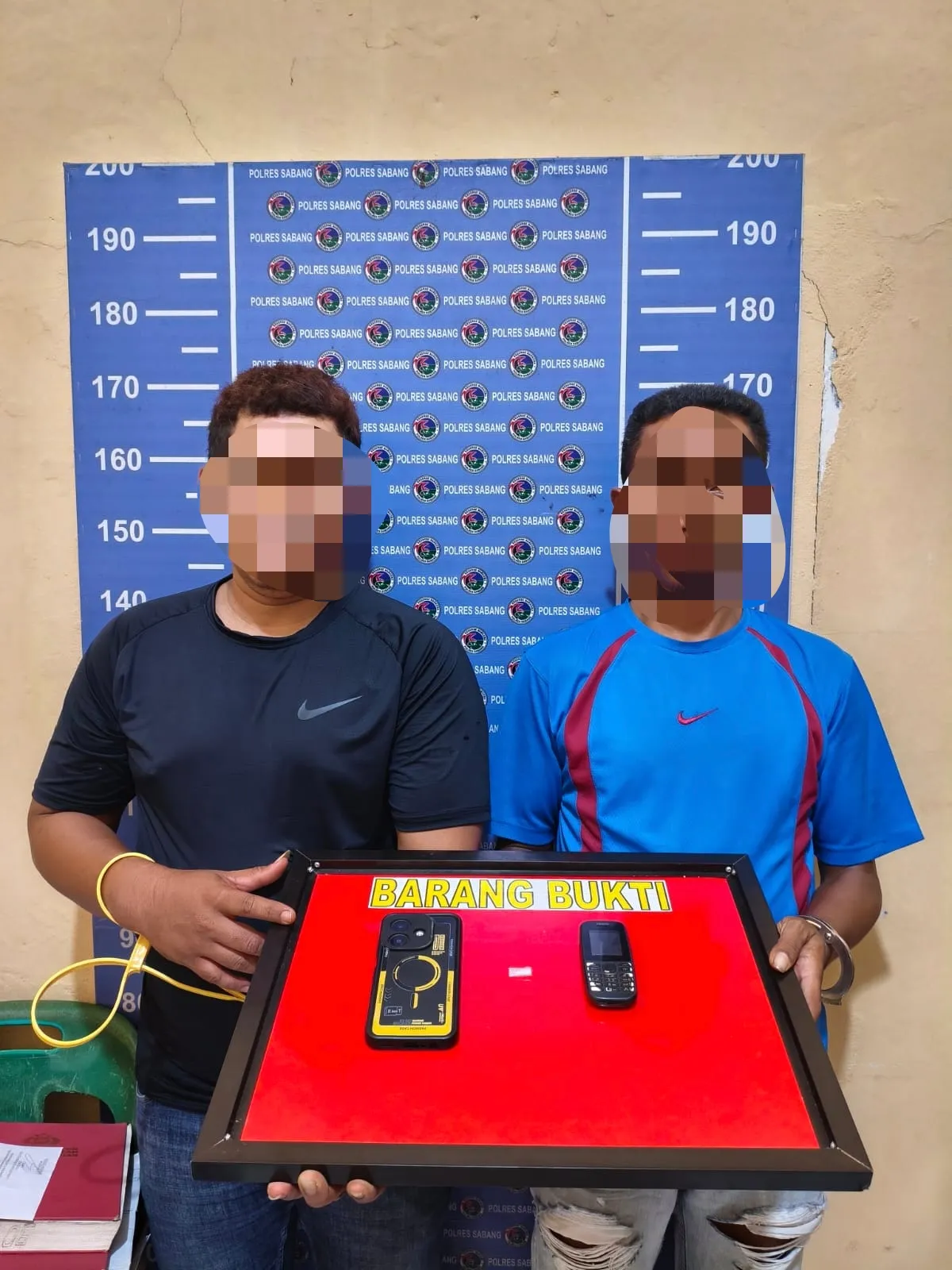 Satresnarkoba Polres Sabang Ciduk Dua Terduga Pelaku Narkotika