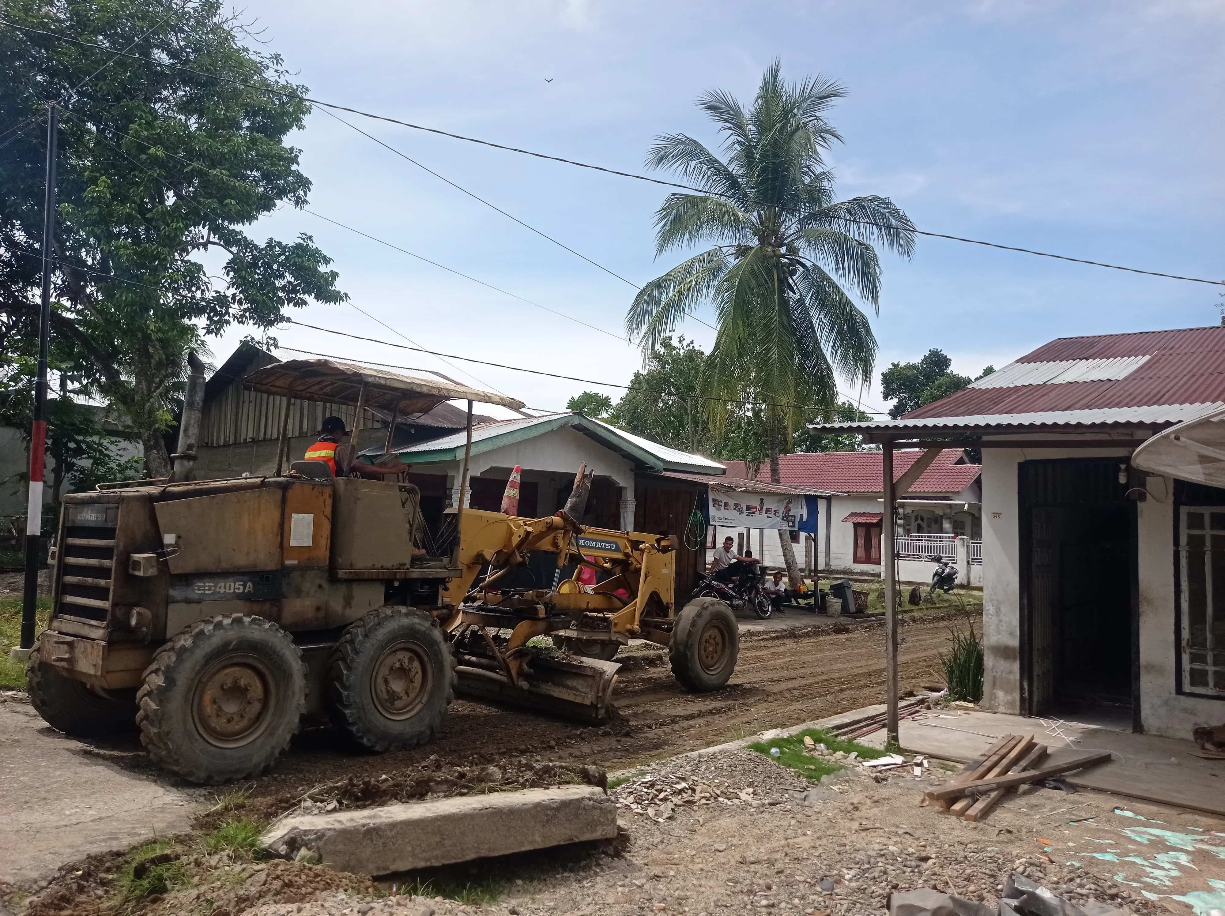 41 Tahun Menanti, Jalan Lingkar Ujung Padang Abdya Mulai Diaspal