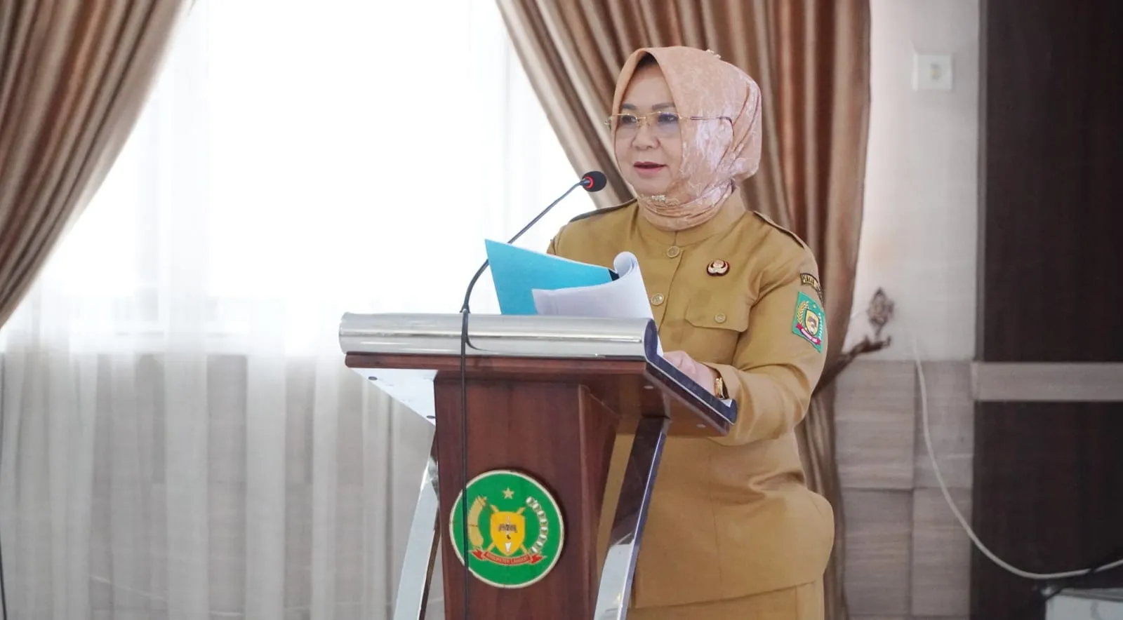 Plt Bupati Langkat Targetkan Predikat KLA Kategori Madya