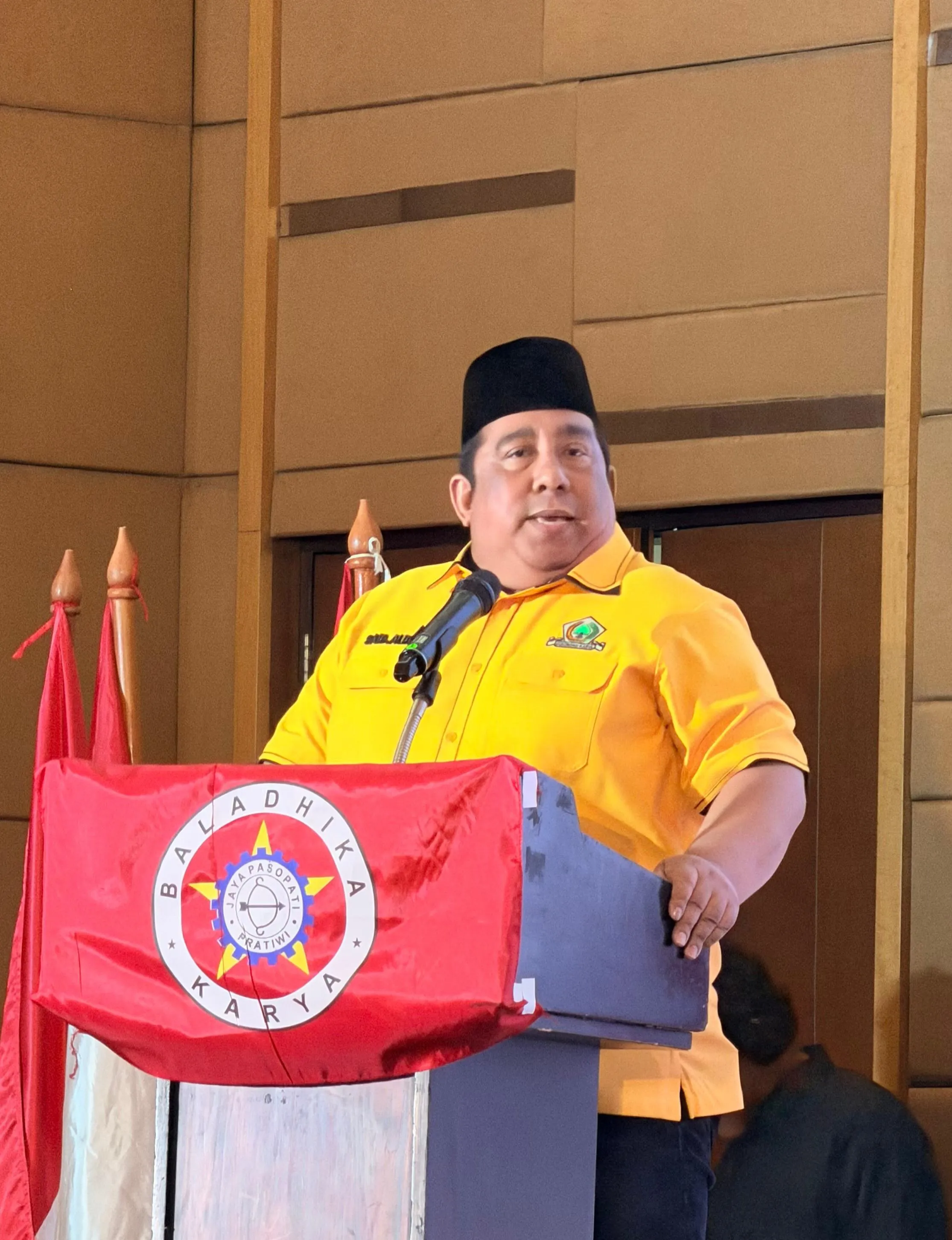 Kader Baladhika Karya Diminta Tegak Lurus Kawal Kepemimpinan Ketua Umum Golkar Bahlil Lahadalia dan H. Misbakhun