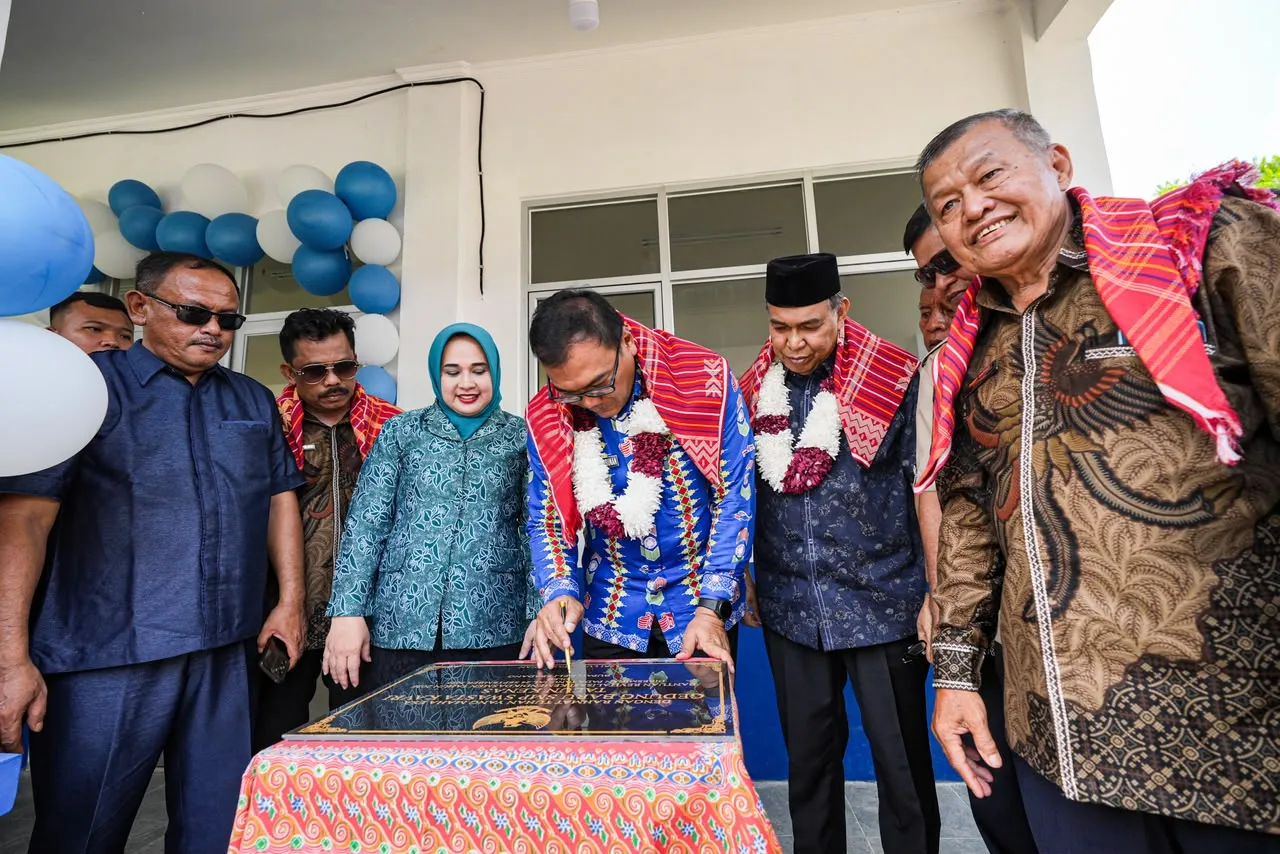 Gedung Baru SMP Kavri Diresmikan, Asri Ludin Tambunan Dorong Pengembangan SMA