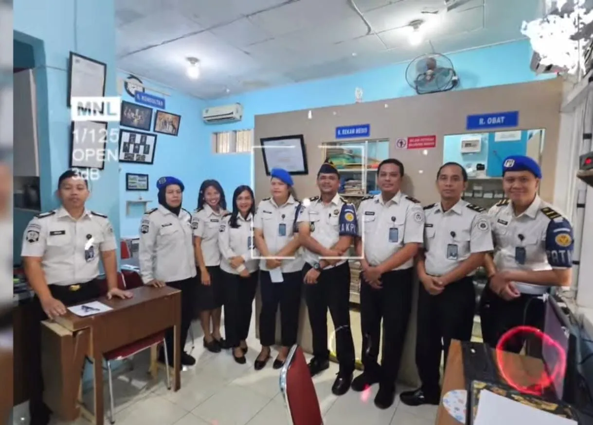 Satops Patnal Gelar Kontrol Pengawasan di Lapas Kelas IIA Binjai
