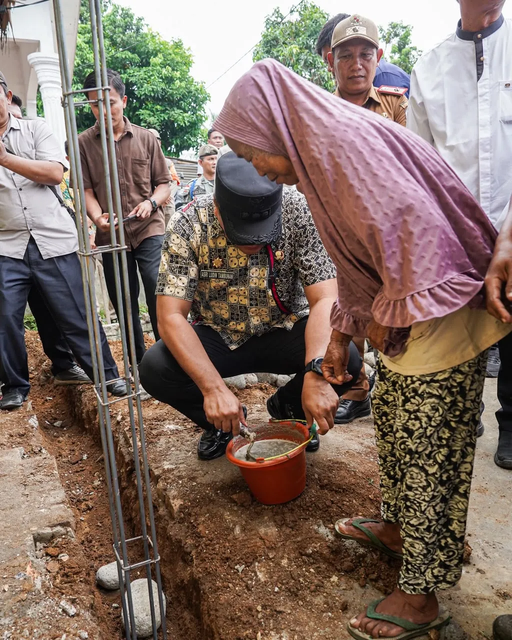 Zakat ASN Deliserdang Bangun Rumah Layak Huni Nek Ngateni