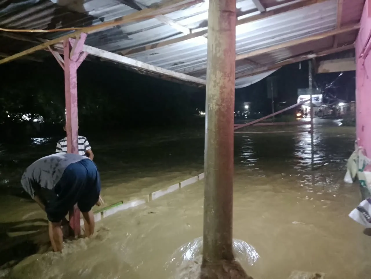 Kali Bulan Meluap, Sejumlah Rumah di Aceh Tenggara Tergenang Banjir