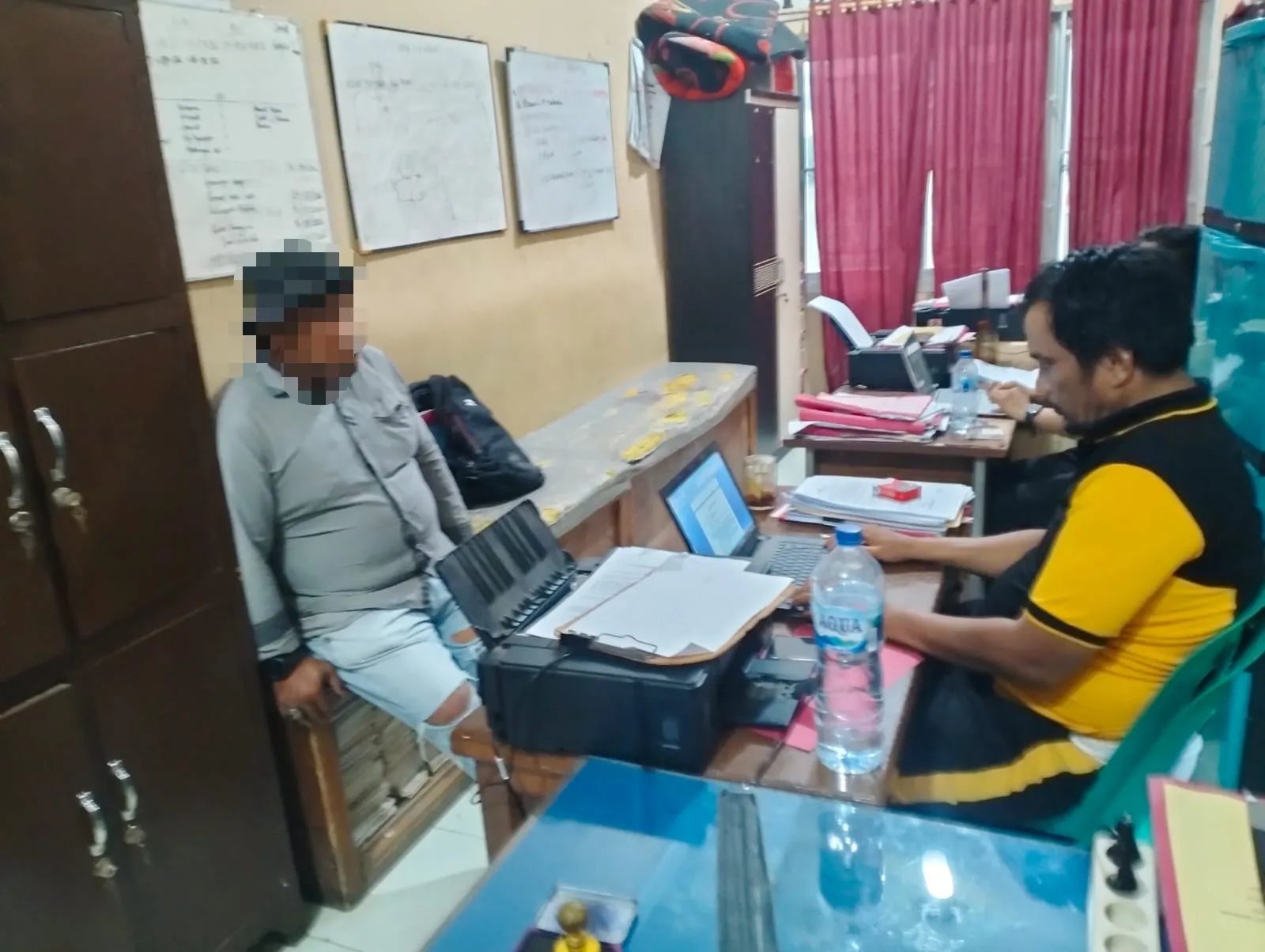 Diduga Kerap Pungli, Barong Preman Dolok Masihul Diamankan Polisi