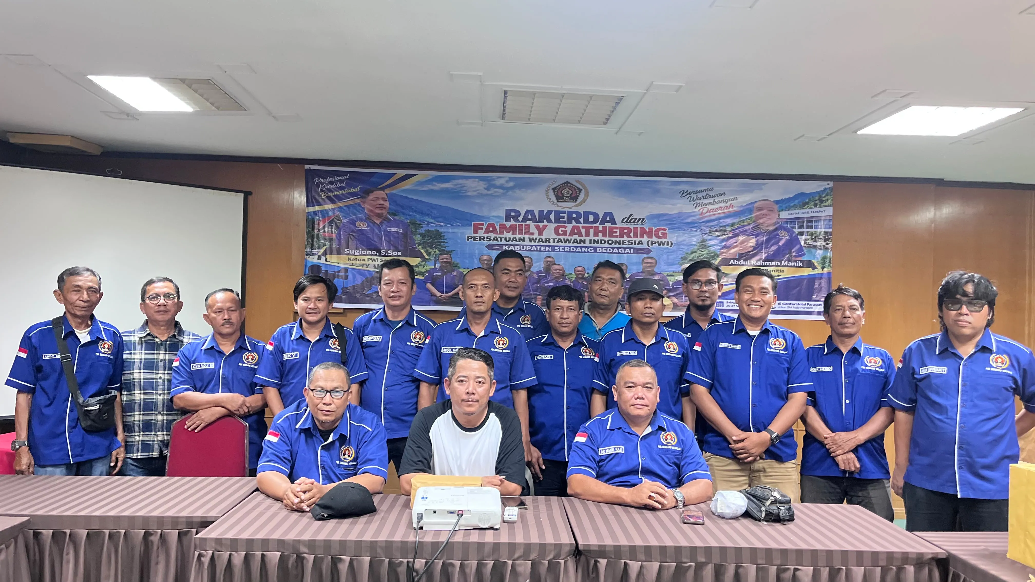 Rakerda PWI Sergai Perkuat Kekompakan