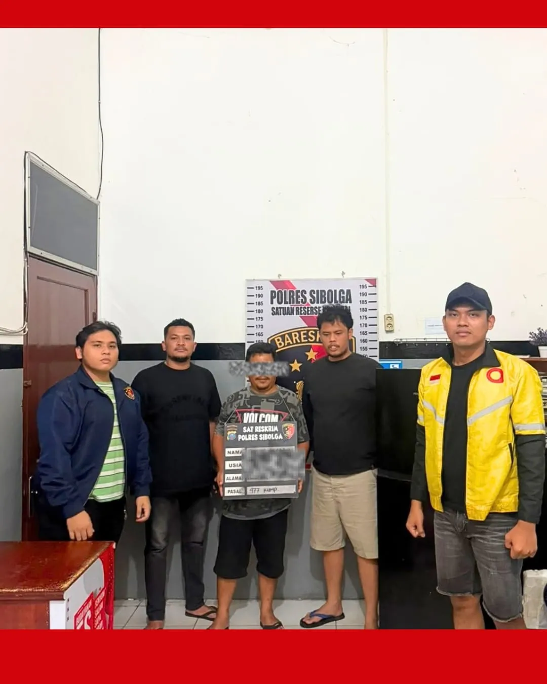 Kulkas Hilang dari Rumah, Pria 41 Tahun Diamankan Polres Sibolga