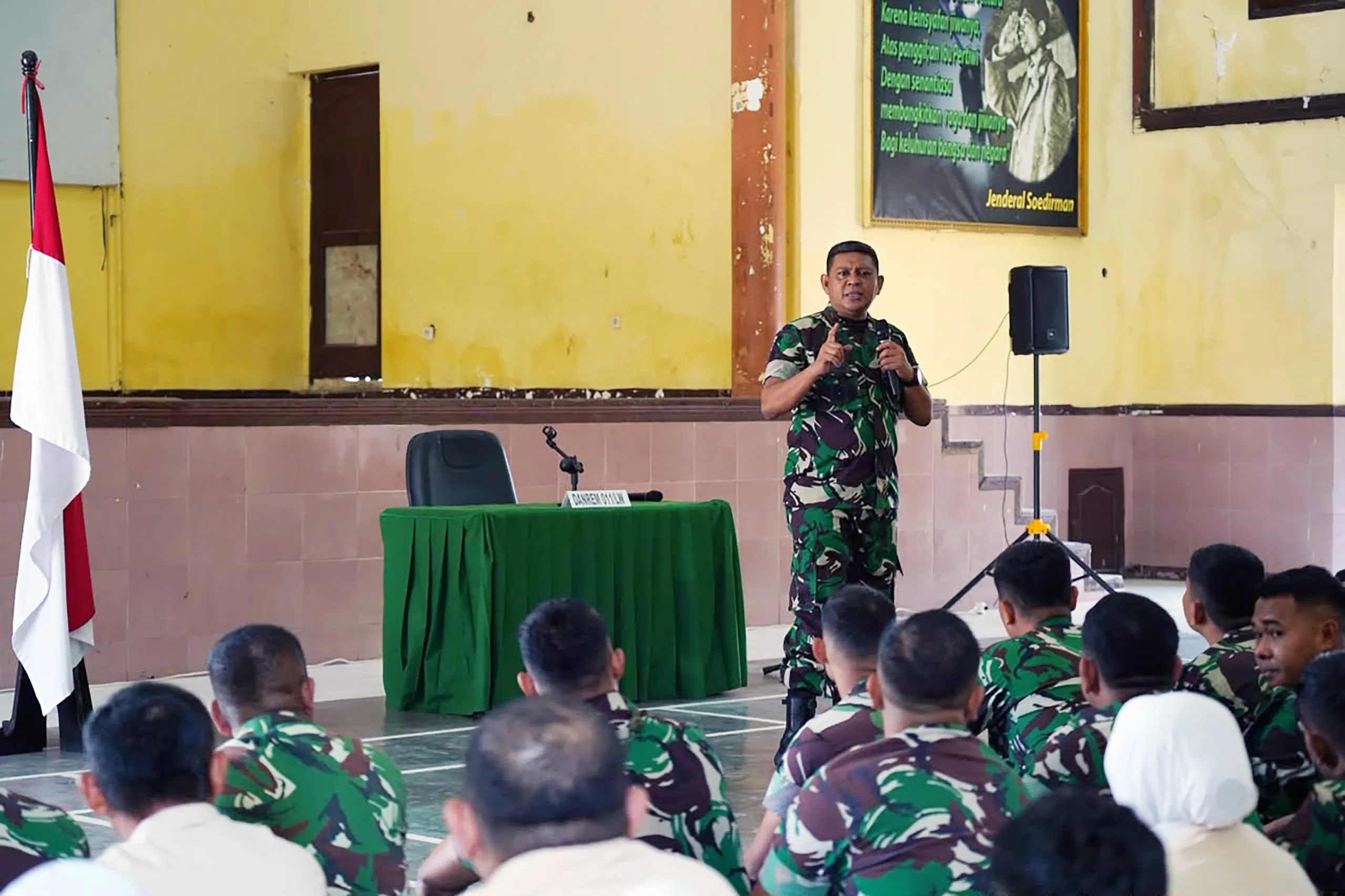 Danrem Brigjen TNI Ali Imran Beri Arahan Prajurit dan ASN, Ini Pesannya