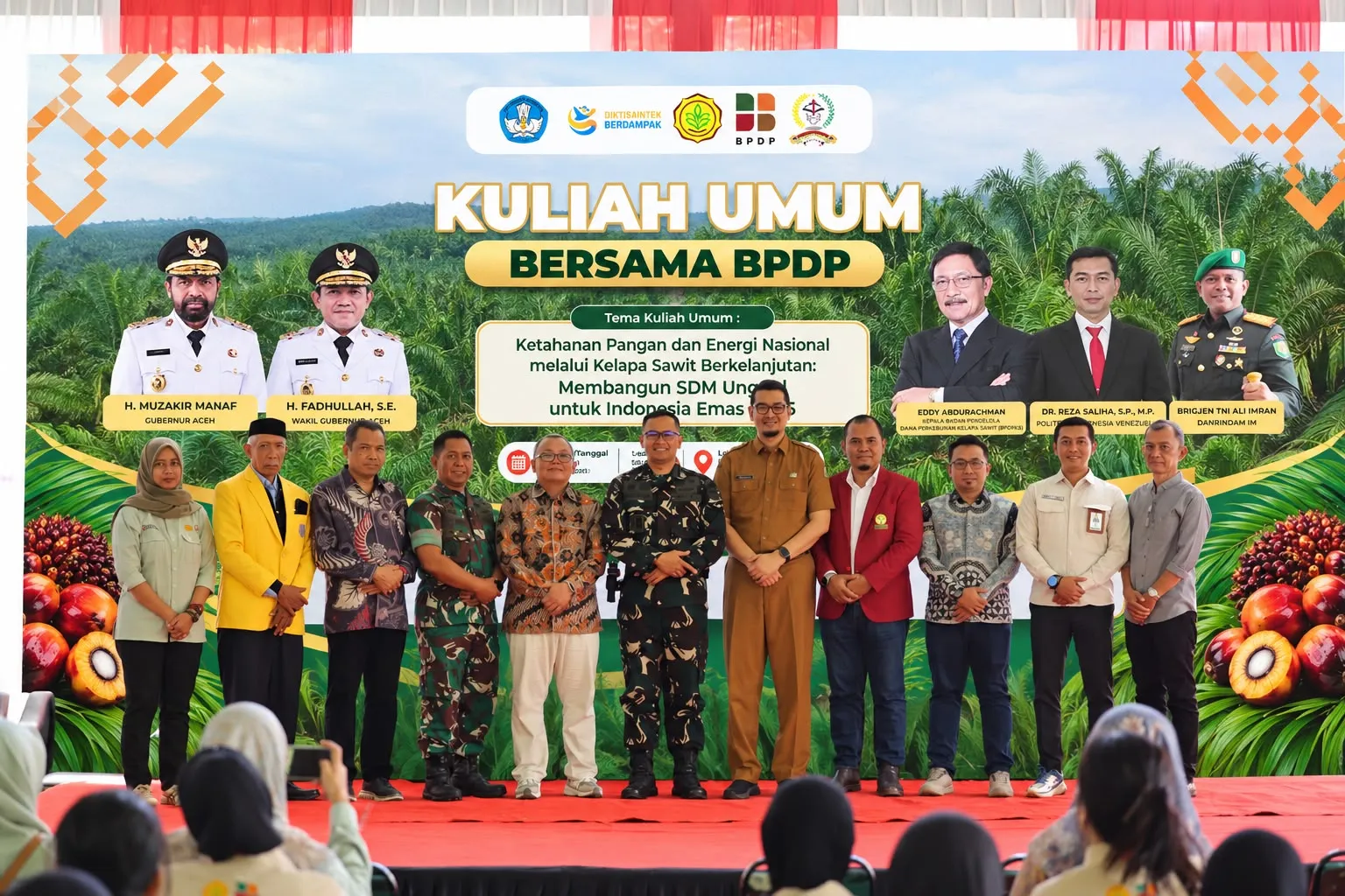 500 Mahasiswa Penerima Beasiswa BPDP Ikuti Bintalfisdisbun di Rindam IM