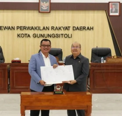 DPRD Kota Gunungsitoli Setujui Ranperda P APBD TA 2026