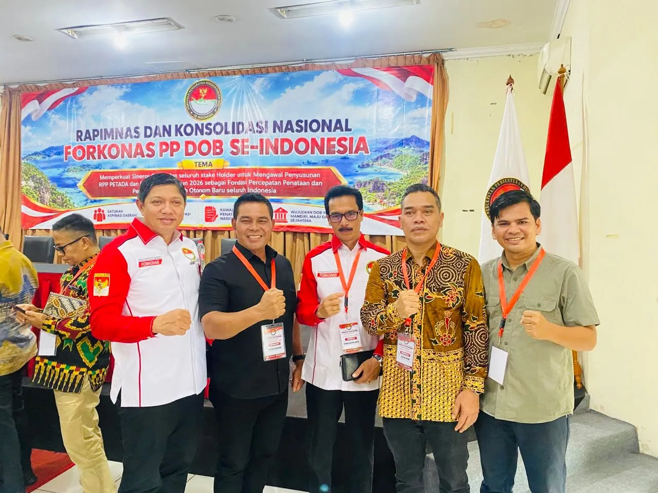 Bupati-Ketua DPRK Aceh Besar Komit Perjuangkan Pemekaran Aceh Raya di Rapimnas