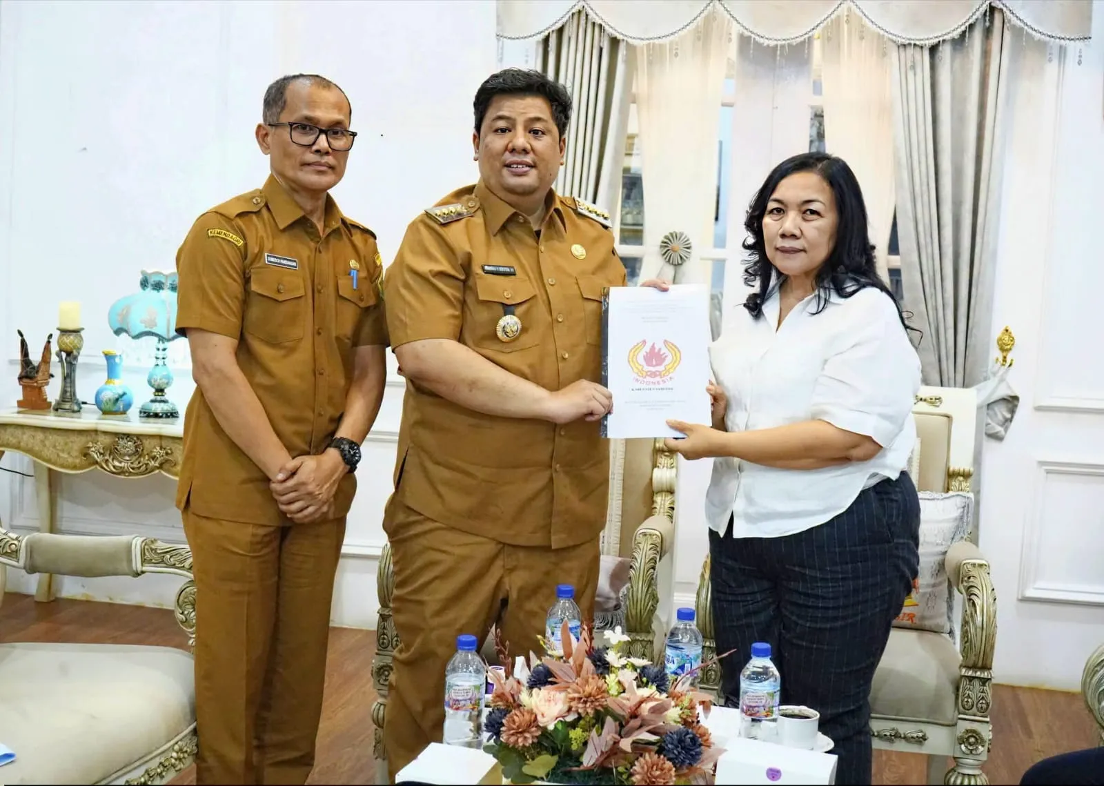 Bupati Vandiko Dukung Atlet Samosir Berlaga di Porprovsu XII
