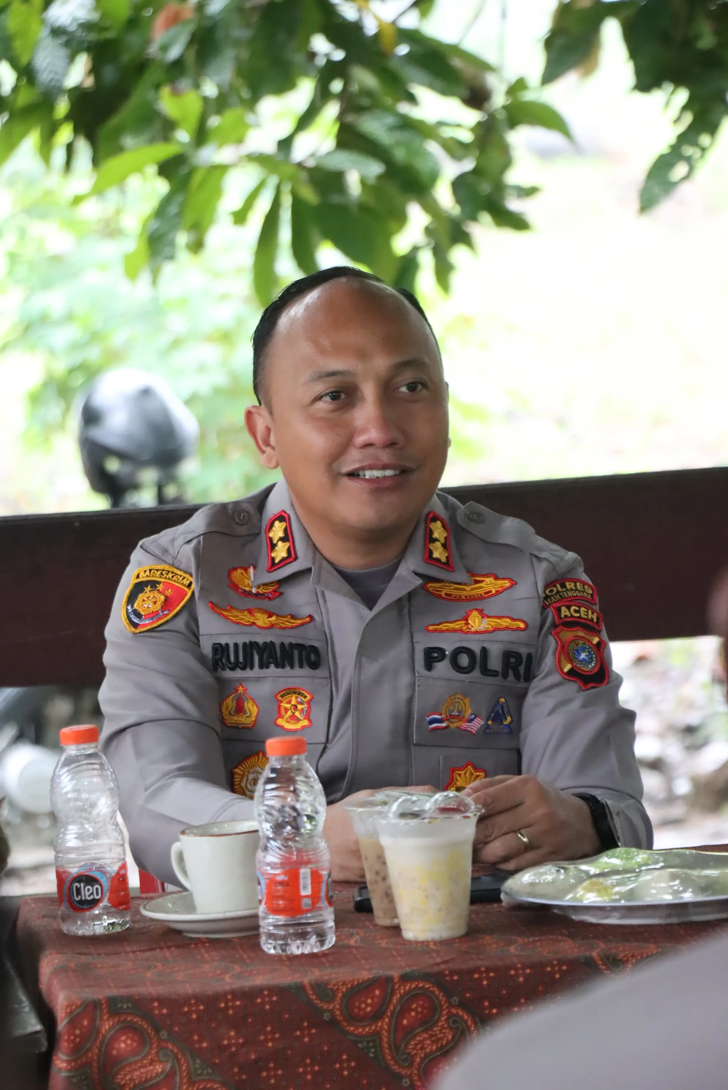 Kapolres Agara Cek Polsek Bukit Tusam, Tekankan Disiplin dan Profesionalisme