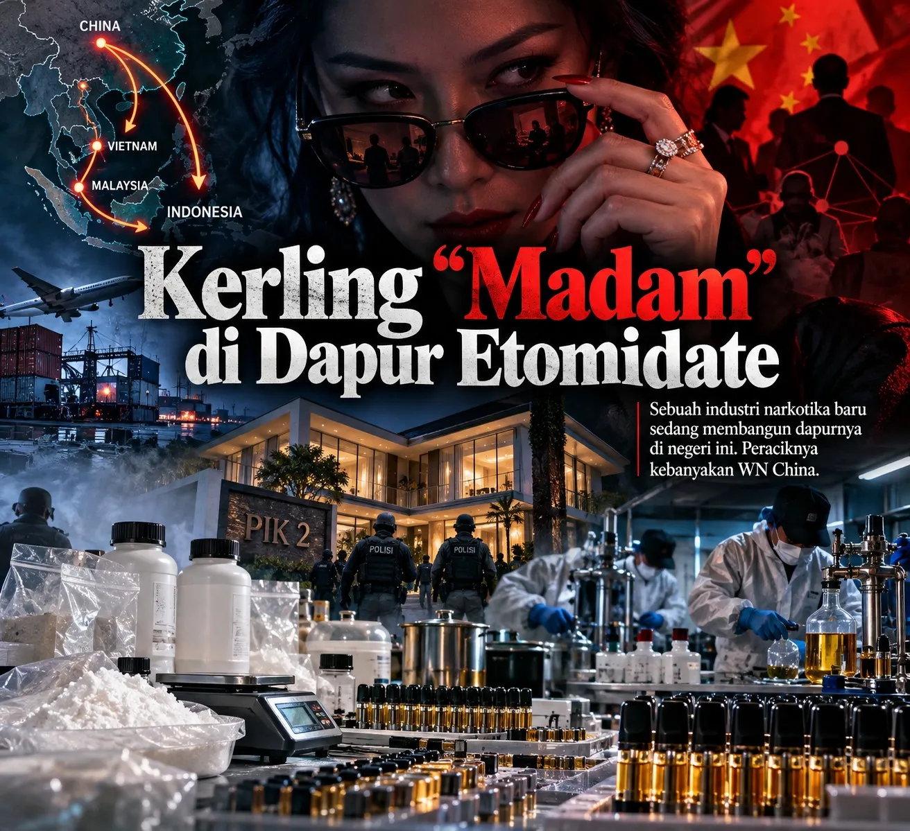 Kerling “Madam” di Dapur Etomidate