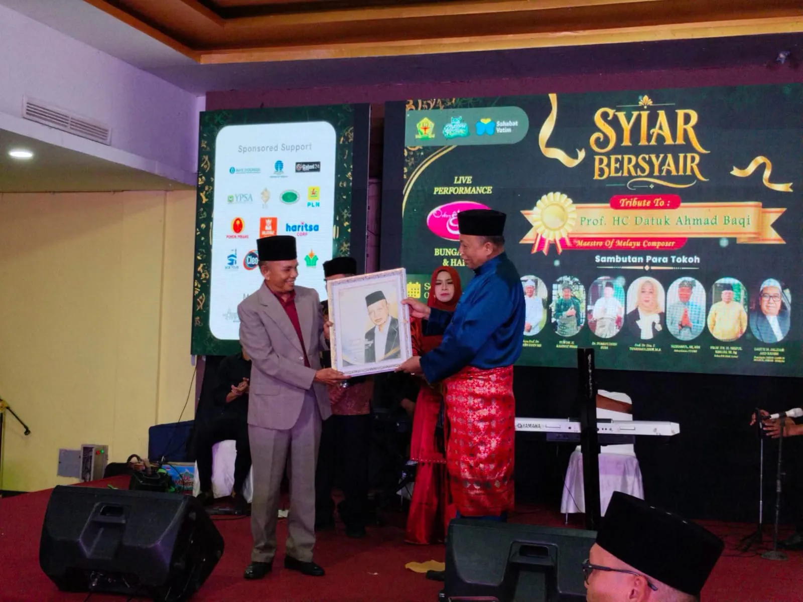 PW ISMI Sumut Anugerahkan Prof (HC) Ahmad Baqi Sebagai Maestro Komposer Melayu Nusantara