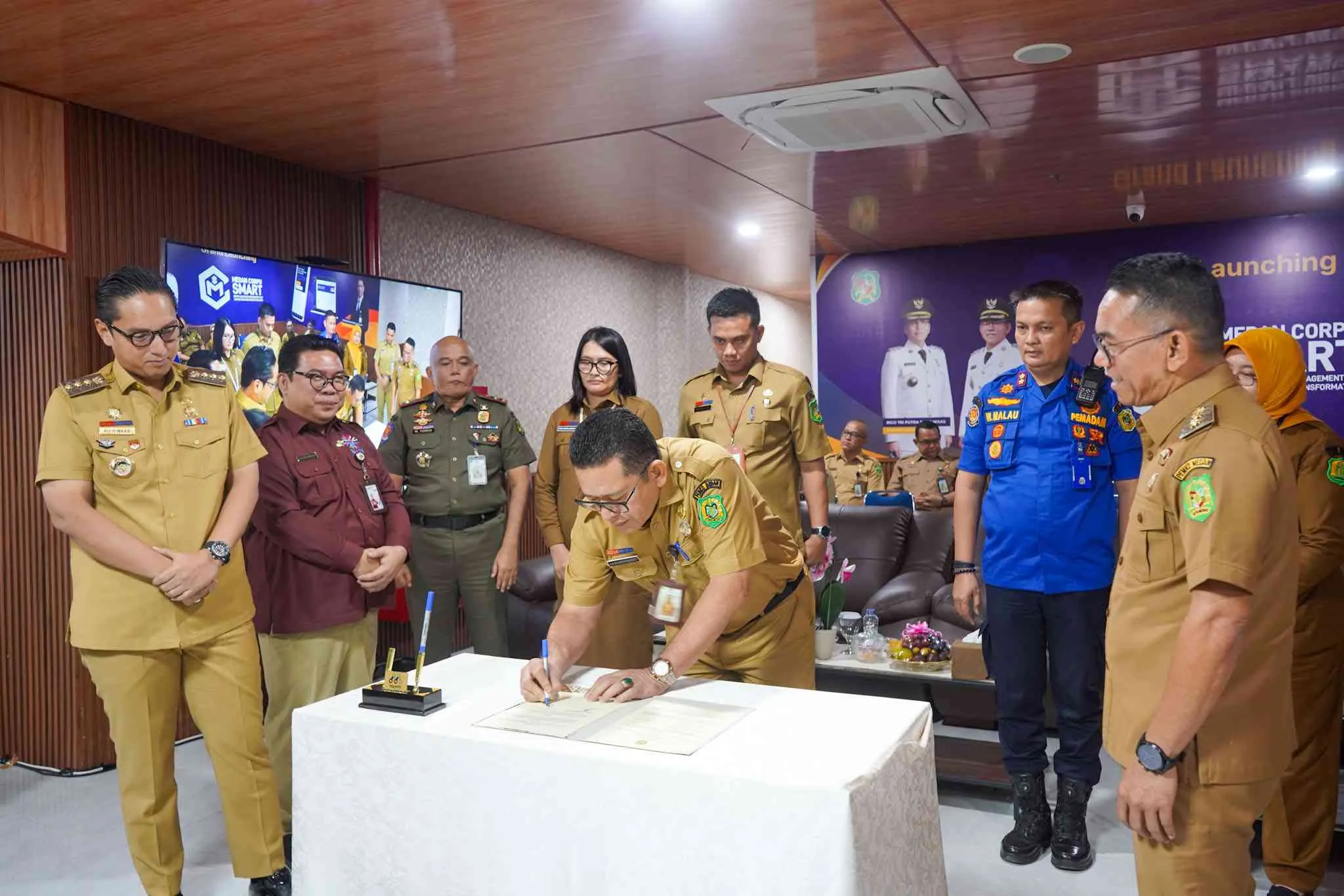 Rico Waas Luncurkan Medan Corpu Smart