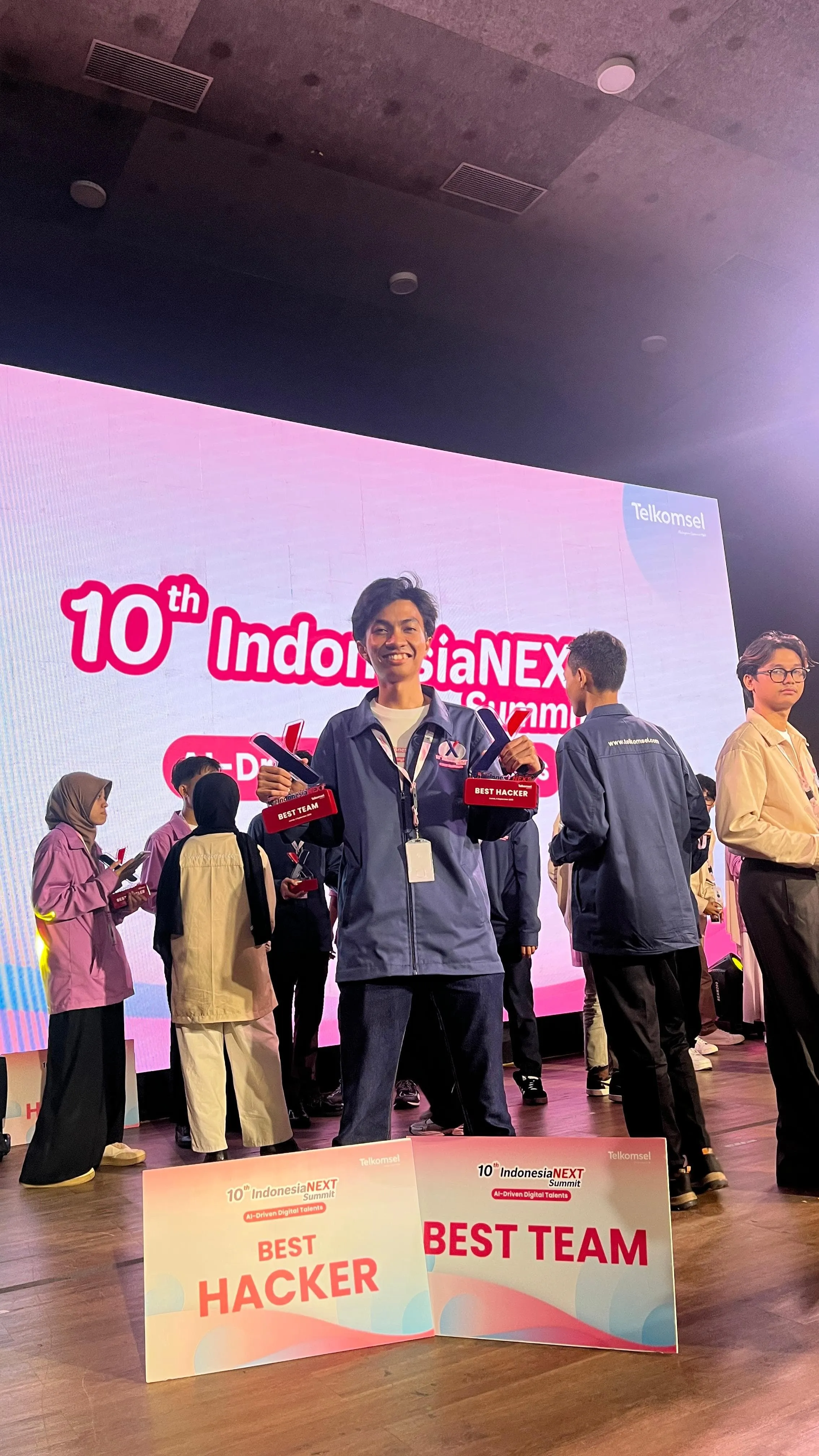 Mahasiswa Fasilkom-TI USU Raih Best Hacker Dan Best Team Di IndonesiaNEXT Ke-10