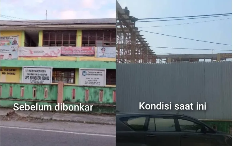 Bangunan Eks SDN 060882, DPKPCKTR Bungkam, DPRD Diminta Turun Tangan
