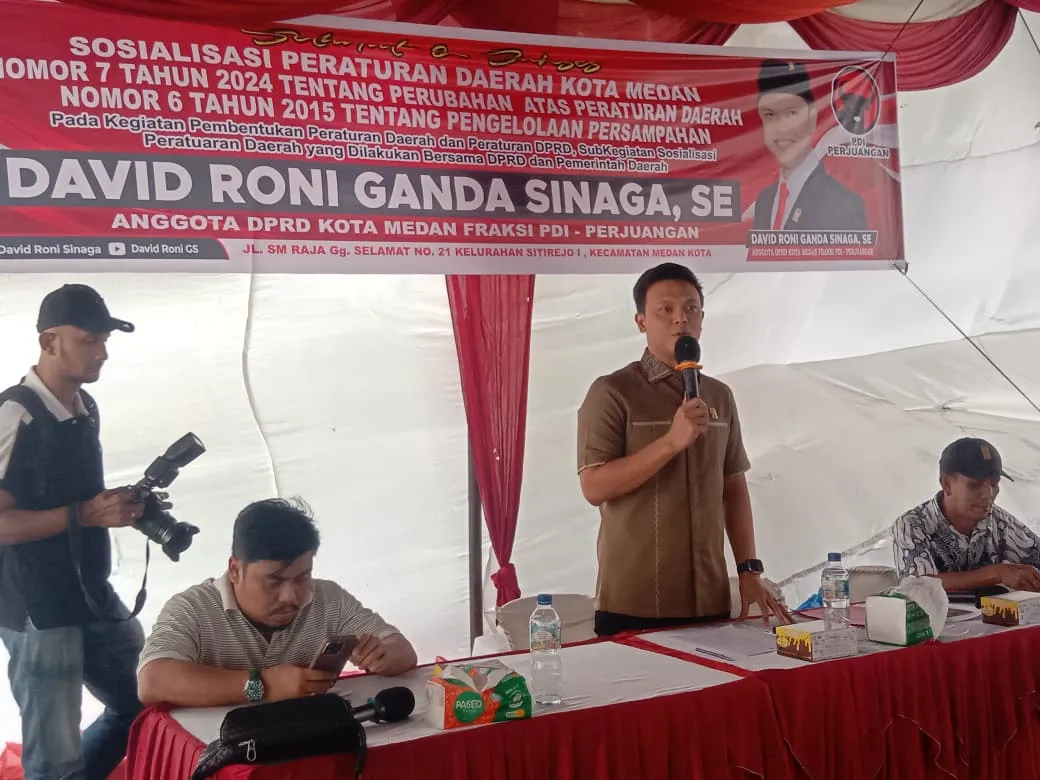 David Roni Ingatkan Warga Jangan Buang Sampah Sembarangan