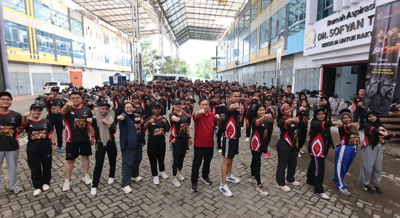 Dari Body Combat Hingga Funwalk, Sofyan Tan Kampanyekan Tubuh Bugar dan Persahabatan