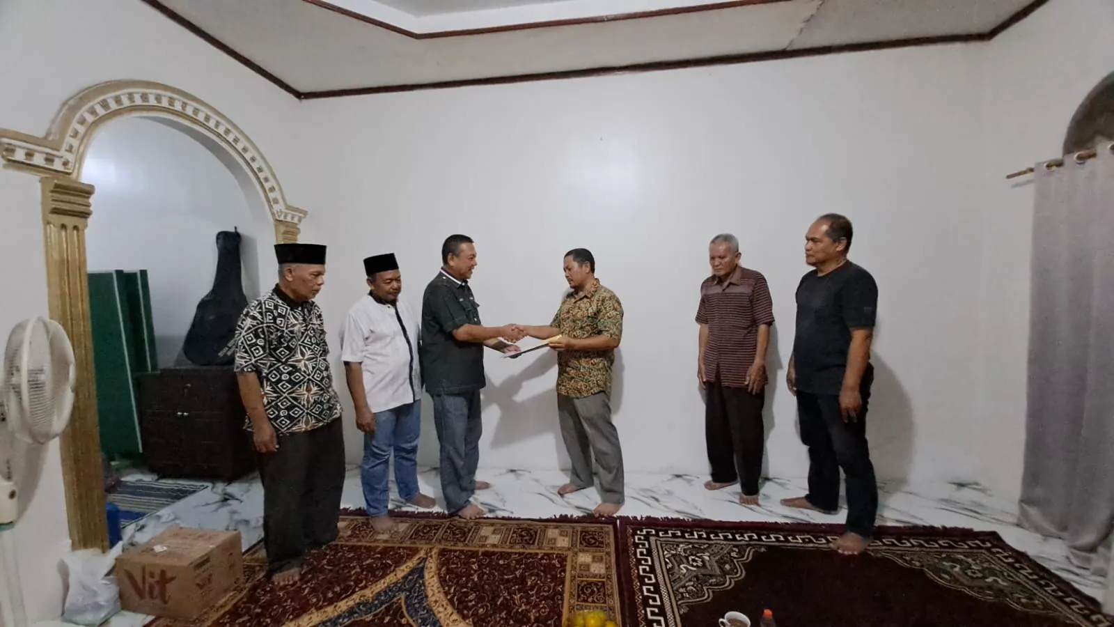 Dosen Unimed Perkuat Koperasi Jamaah Masjid Taqwa Pasar IV Bandar Khalifah