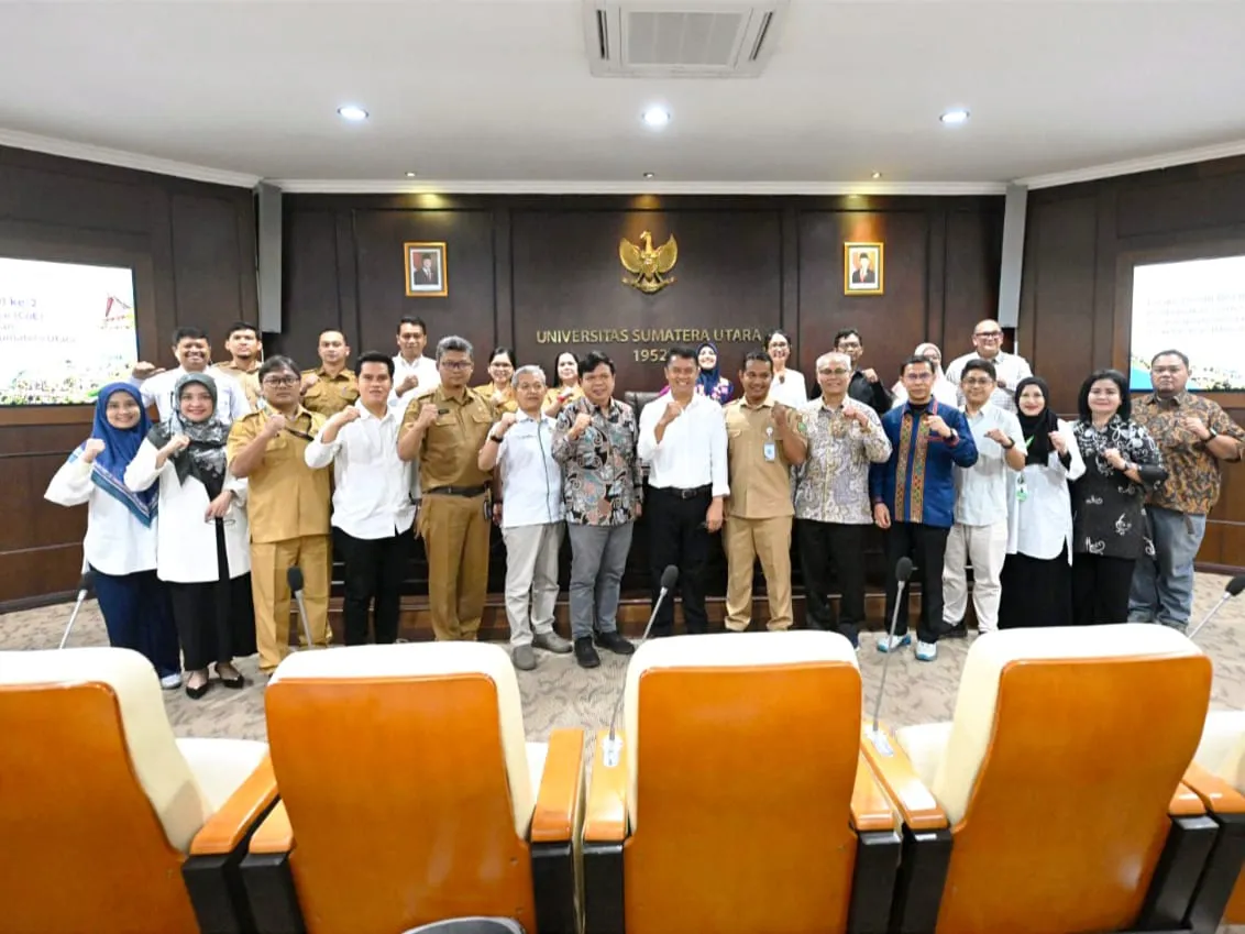 USU Perkuat Implementasi Pembangunan Rendah Karbon di Sumut Melalui Pembentukan Center of Excellence PRKBI