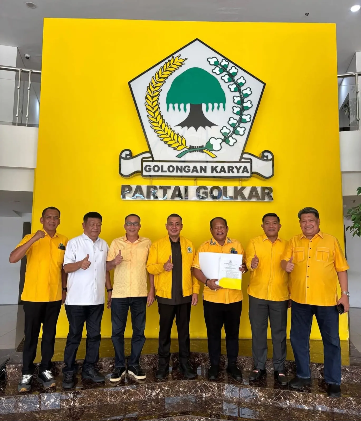 SK Terbit, Andar Amin Resmi Pimpin Golkar Sumut 2025-2030