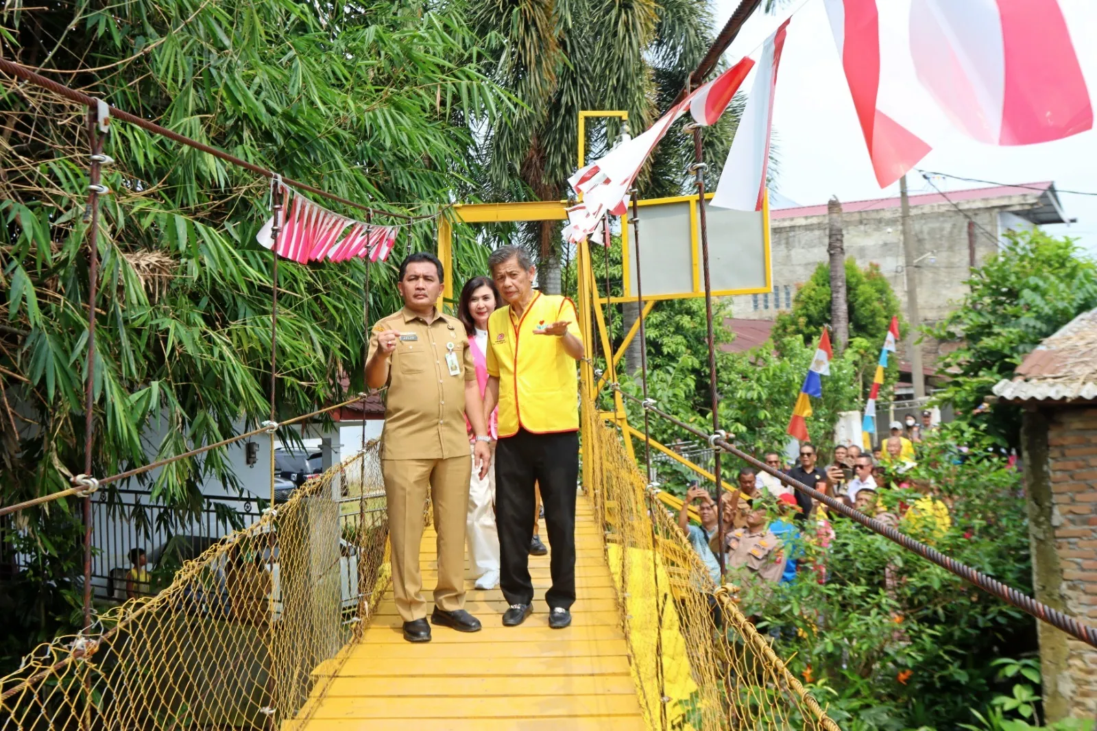 Jembatan Perintis Mangga Diresmikan, Rico Waas Tekankan Manfaat bagi Mobilitas Warga