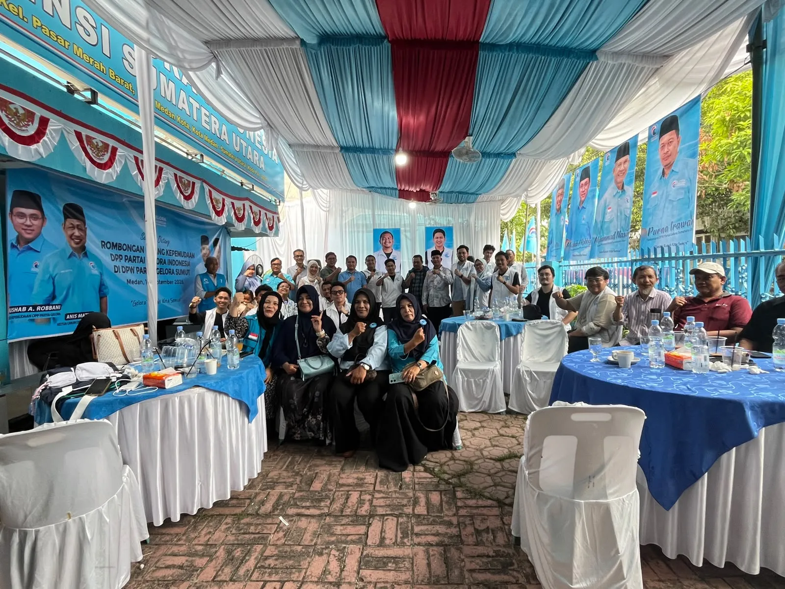 Sambut GMI, DPW Gelora Sumut Optimis Pemuda Jadi Energi Baru Gelora Sumut