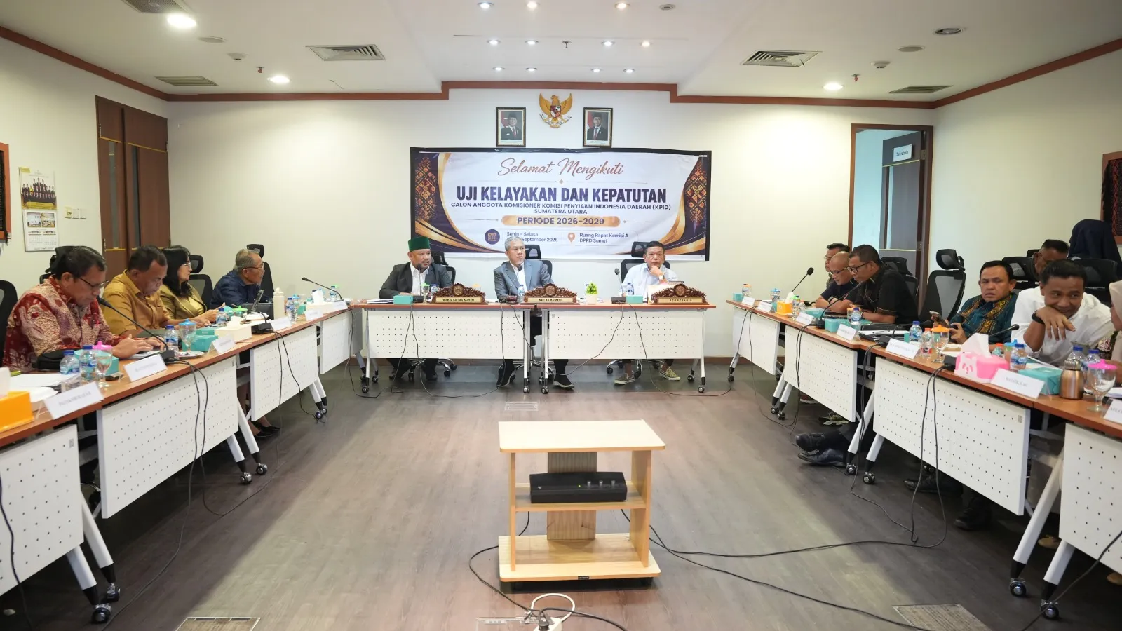 Aksi Walkout Soroti Perubahan Jadwal Pemilihan KPID Sumut