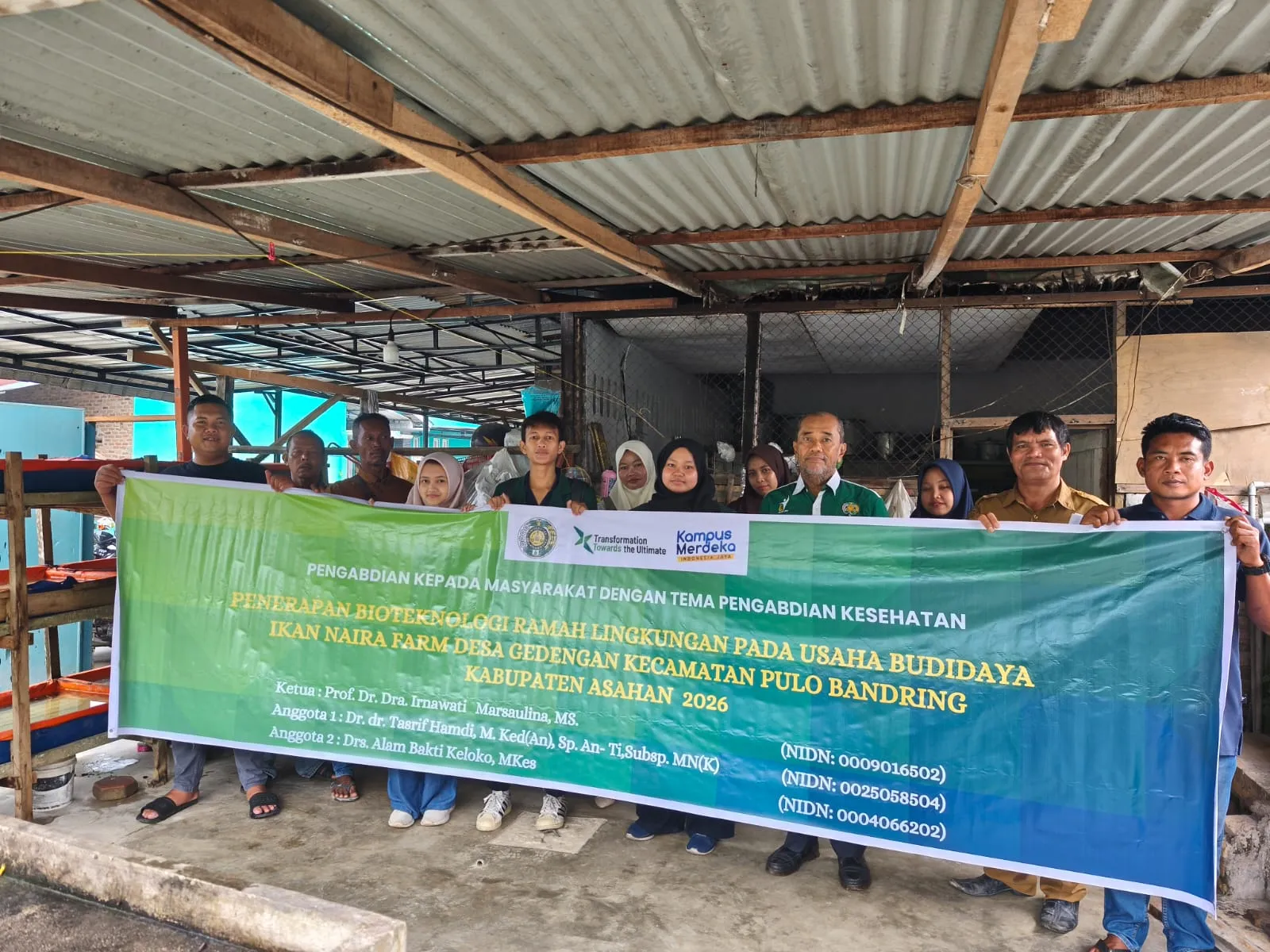 Dukung Program Makan Bergizi Gratis, Tim Pengabdian USU Terapkan Bioteknologi Ramah Lingkungan di Naira Farm