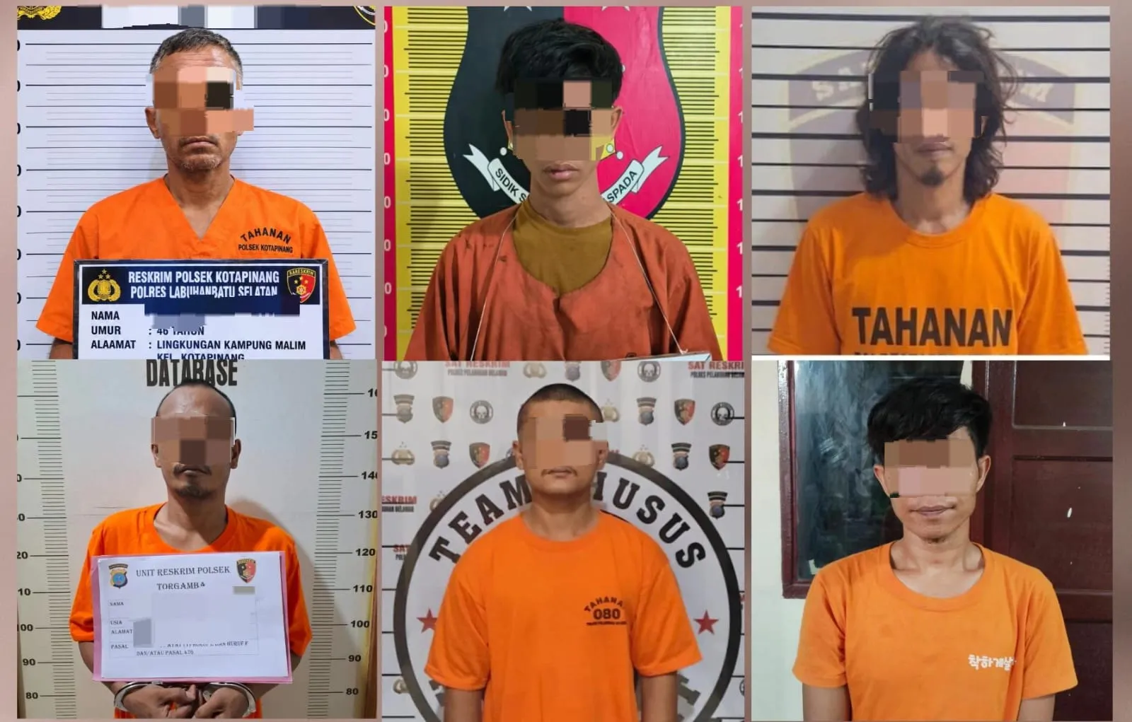 Polda Sumut Ungkap 52 Kasus Curas Dan Curat, 59 Tersangka Diamankan
