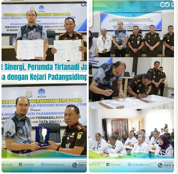 Tirtanadi Perkuat Sinergi, Jalin Kerja Sama dengan Kejari