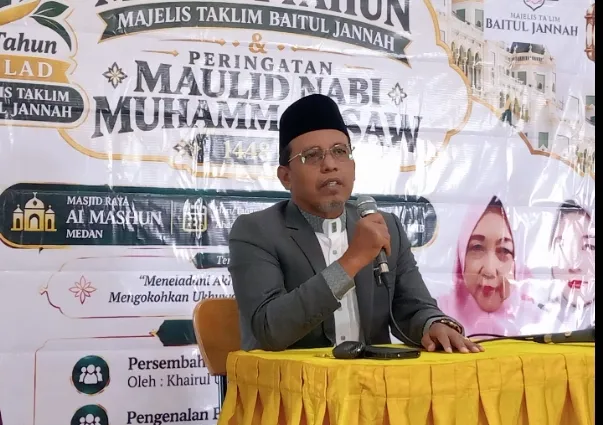 Milad MT Baitul Jannah, Jamaah Diajak Jaga Akhlak di Tengah Arus Digital