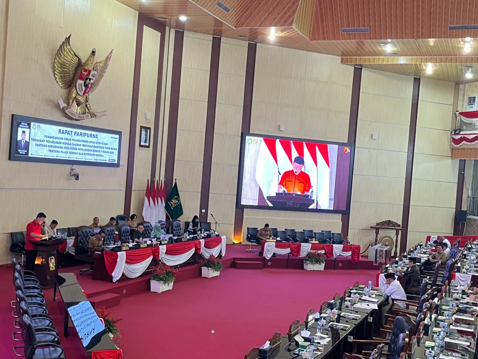 Pemandangan Umum Fraksi PDI Perjuangan DPRD Kota Medan, Soroti Rumit dan Tingginya Biaya PBG Medan