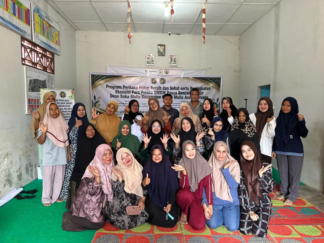 LPM USU Perkuat Aspek Kesehatan dan Ekonomi Masyarakat Tamiang
