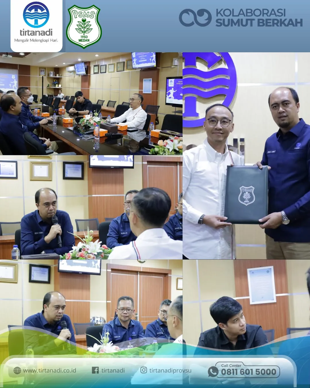 Tirtanadi Gandeng PSMS Medan, Dukung Perjuangan di Liga 2 2026/2027