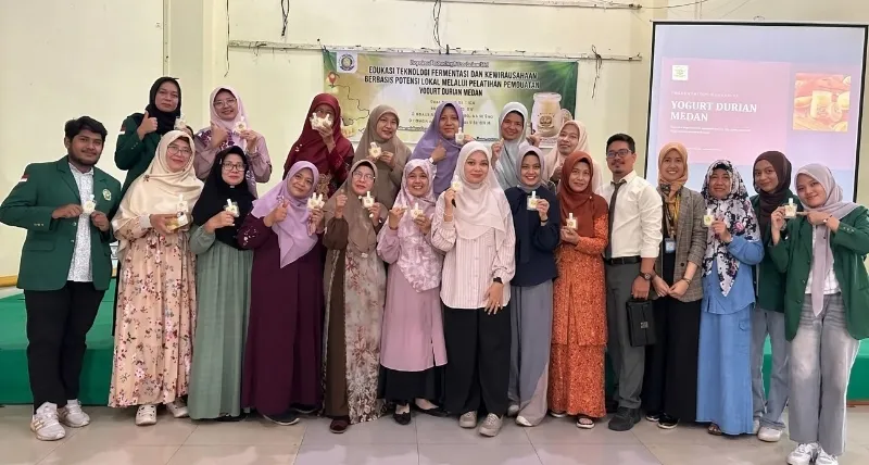 Yogurt Durian Medan Jadi Inovasi Dosen USU Dorong Pemanfaatan Pangan Lokal