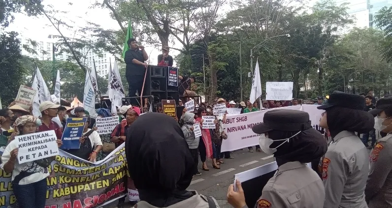 Hari Tani, Petani Sumut Desak Pemerintah Tuntaskan Konflik Lahan