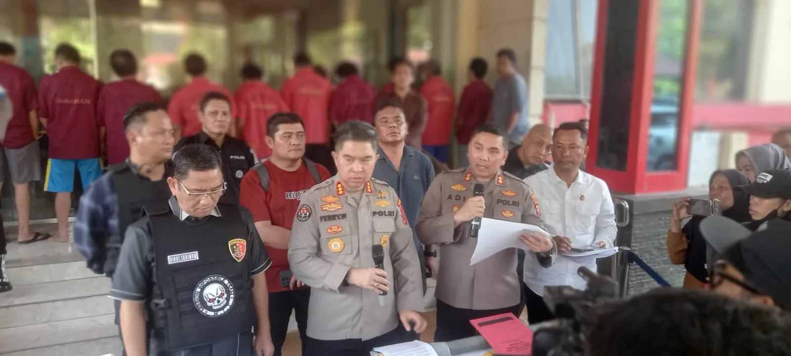 Polda Sumut Tetapkan 10 Tersangka Pengrusakan Dan Penganiayaan Di Humbahas