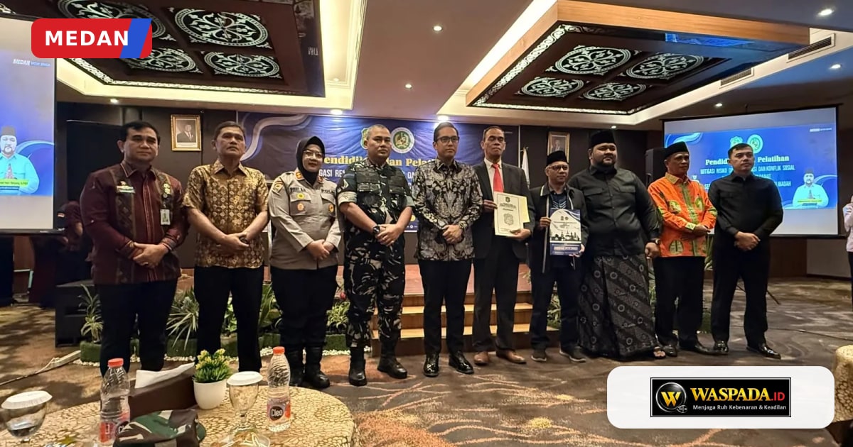 FKUB Medan Gelar Pendidikan dan Pelatihan Mitigasi Resiko Disharmonisasi, Walikota Medan Minta Camat Jadi
