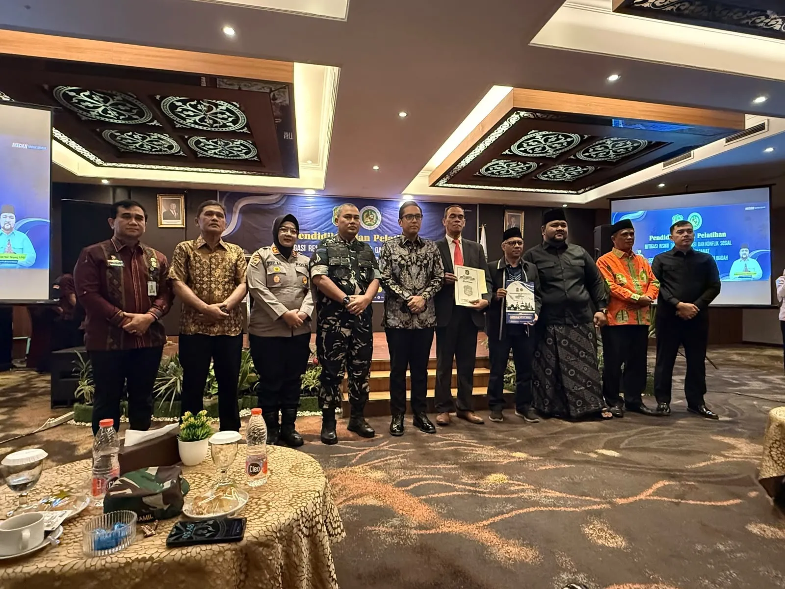 FKUB Medan Gelar Pendidikan dan Pelatihan Mitigasi Resiko Disharmonisasi, Walikota Medan Minta Camat Jadi Detektor Dini Konflik Sosial