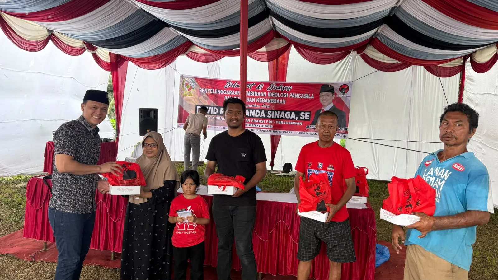 David Roni G Sinaga Tekankan Pancasila Pedoman Membangun Kehidupan Rukun Dan Damai