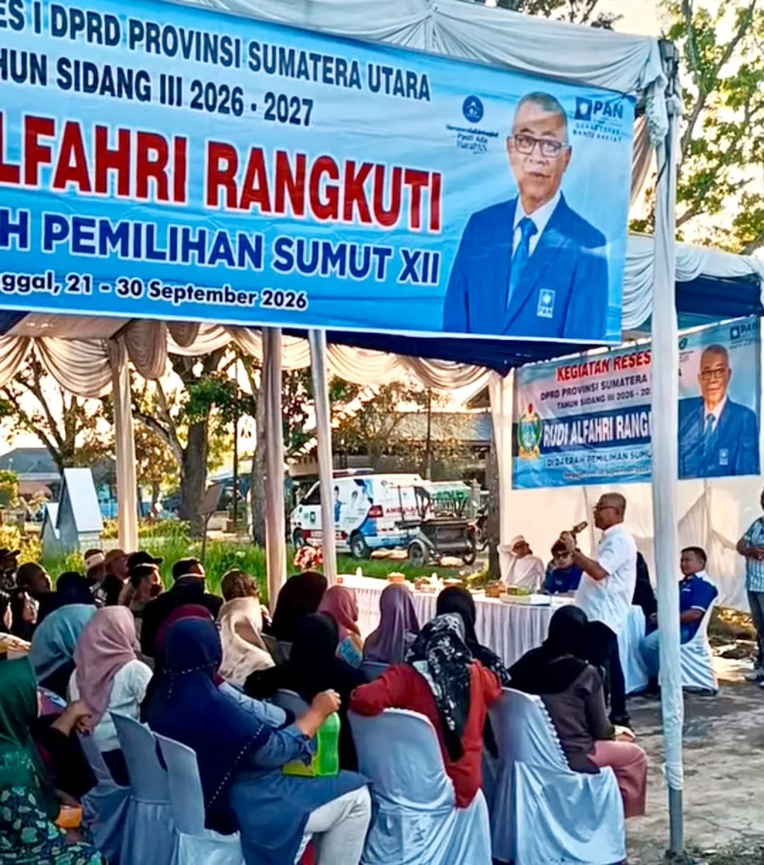 Rudy Alfahri Desak Tanggul Di Langkat Secepatnya Diperbaiki Cegah Banjir Berulang