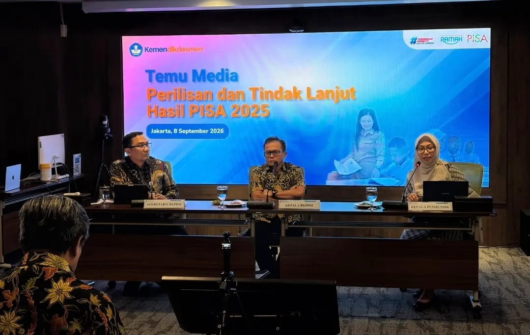 PISA 2025: Skor Sains dan Membaca Indonesia Naik Enam Poin
